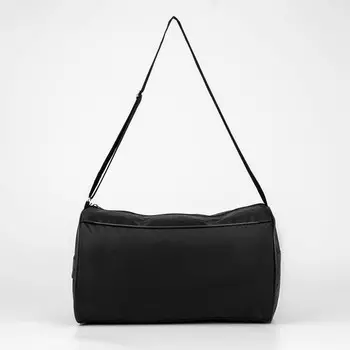 Сумка спортивная Onlitop на молнии, наружный карман, чёрная