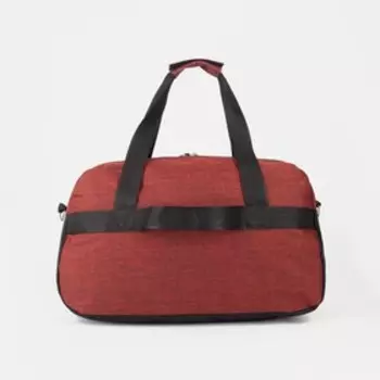 Сумка спортивная, отдел на молнии, наружный карман, цвет бордовый