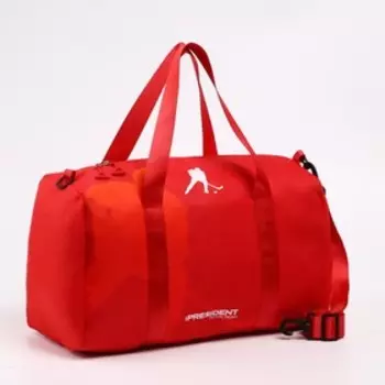 Сумка спортивная «RUSSIAN HOKEY», 47 x 28 x 24 см, цвет красный