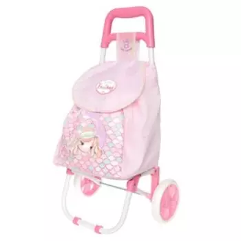 Сумка-тележка для детей на колёсах, текстильная, 66 см, серия «Фантазия океана»