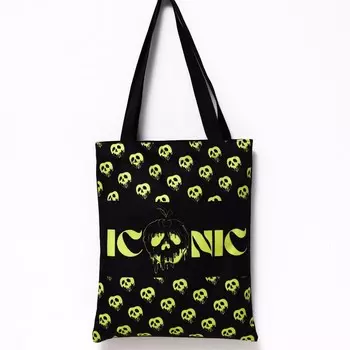 Сумка текстильная ICONIK, 31140.5 см, отдел без молнии, без подклада, черная