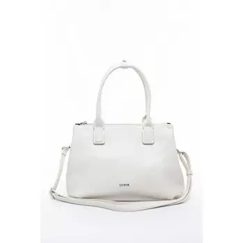 Сумка-тоут на молнии LUDOR, цвет кремовый