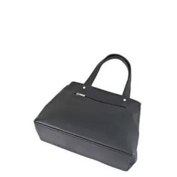 Сумка тоут иск.кожа, отдел на молнии, цвет черный 34,5х13,5х25см