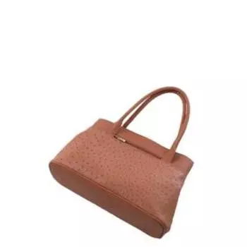 Сумка тоут иск.кожа, отдел на молнии, цвет коричневый 36х17х22