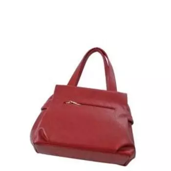 Сумка тоут иск.кожа, отдел на молнии, цвет красный 30х9,5х25