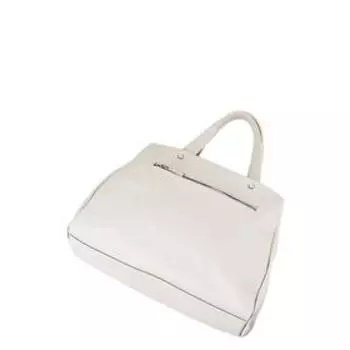 Сумка тоут иск.кожа, отдел на молнии, цвет молочный 36х10х27см