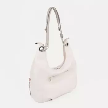 Сумка-тоут на молнии, цвет бежевый