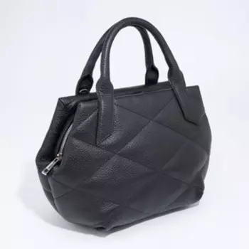 Сумка-тоут на молнии, цвет чёрный