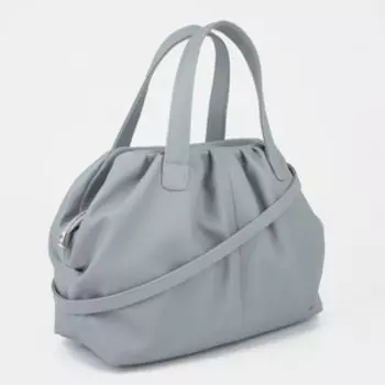 Сумка-тоут на молнии, цвет мятный