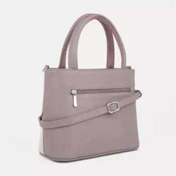 Сумка женская "Оливи" на молнии, цвет розовый