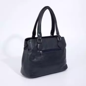 Сумка-тоут на молнии, цвет синий