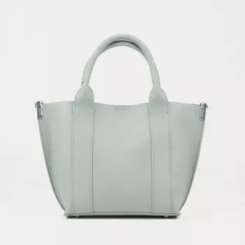 Сумка-тоут на молнии, цвет зелёный