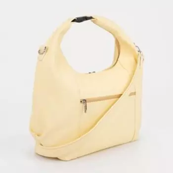 Сумка-тоут на молнии, цвет жёлтый