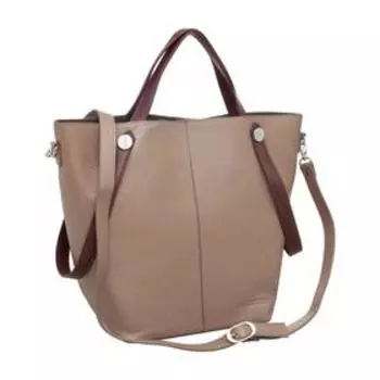 Сумка-тоут, отдел на магните, цвет бежевый