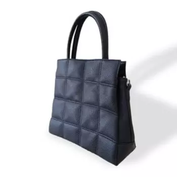 Сумка тоут, отдел на молнии/2 отдела на магните, цвет черный