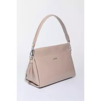 Сумка тоут, отдел на молнии, цвет бежевый 27х20х13см