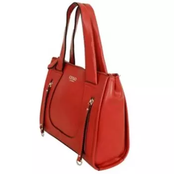 Сумка тоут, отдел на молнии, цвет Бордовый 31х25х13см