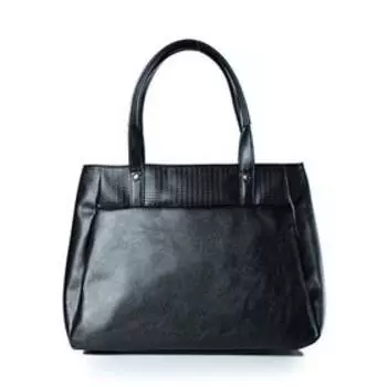 Сумка-тоут на молнии GALANTEYA, цвет чёрный