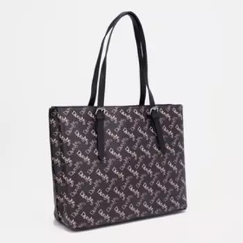 Сумка женская на молнии David Jones, цвет коричневый