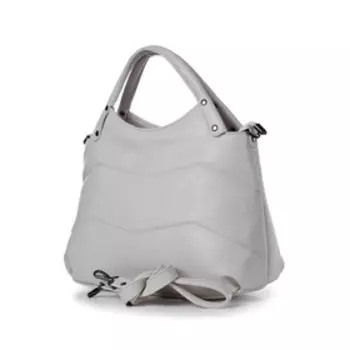 Сумка тоут отдел на молнии, цвет молочный 34х26,5х13см