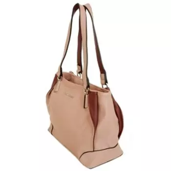 Сумка тоут, отдел на молнии, цвет Розовый 32х24х14см