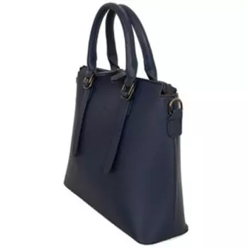 Сумка тоут, отдел на молнии, цвет Синий 32х27х11см