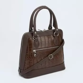 Сумка женская TEXTURA, тоут, средний размер, цвет коричневый