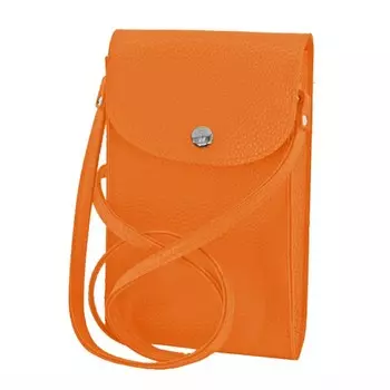 Сумка (ВТ001-10140) натуральная кожа, апельсиновый, 1х200х11 см