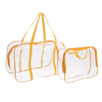 Сумка в роддом, с косметичкой, цвет жёлтый