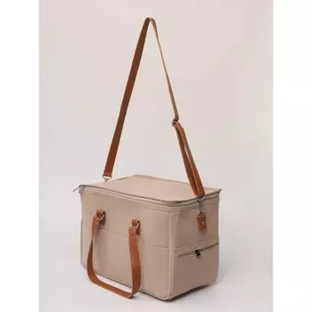 Сумка женская Arya Home Peyton, размер 20x26x38 см, цвет бежевый