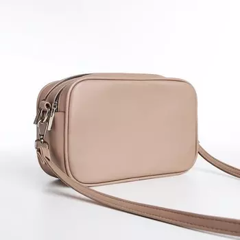 Сумка женская кросс-боди TEXTURA на молнии, 24915 см, бежевая