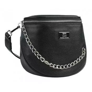 Сумка женская цвет черный 190x160x95 н/к, молния