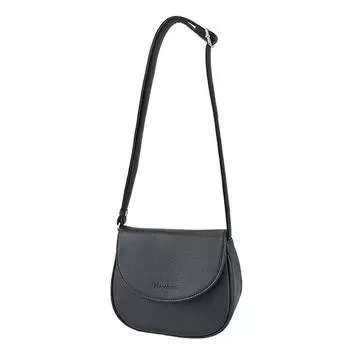 Сумка женская иск.кожа, клапан цвет черный