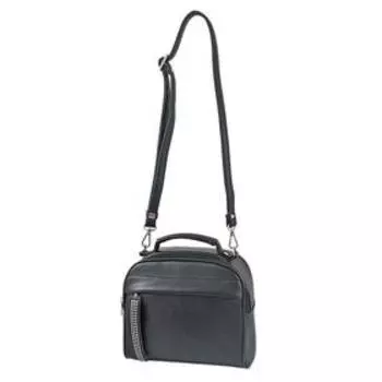 Сумка женская иск.кожа, молния,цвет черный