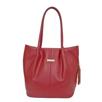 Сумка женская иск.кожа, молния,цвет красный