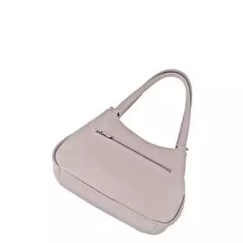 Сумка женская иск.кожа, молния,цвет пудра