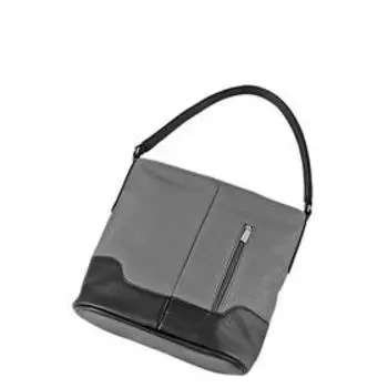 Сумка женская иск.кожа, молния,цвет серый