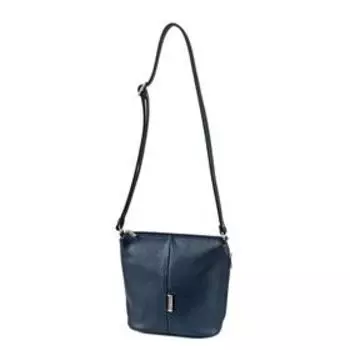 Сумка женская иск.кожа, молния,цвет синий