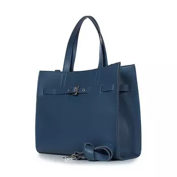 Сумка женская, искусственная кожа, 345x280x135 см, СИНИЙ