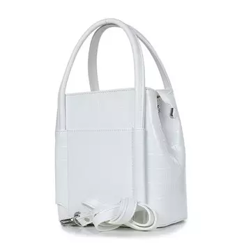 Сумка женская, искусственная кожа, см, МОЛОЧНЫЙ