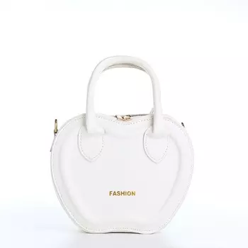 Сумка женская кросс-боди на молнии, 207.517 см, белая