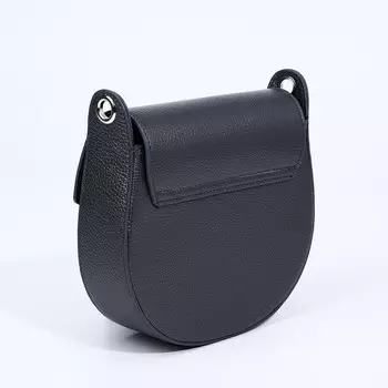 Сумка женская на застёжке «Медведково», цвет серый