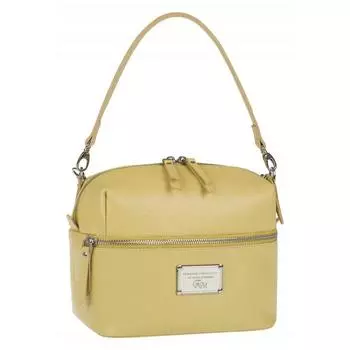 Сумка женская, н/к, молния, цвет лимонный крем 220x170x130