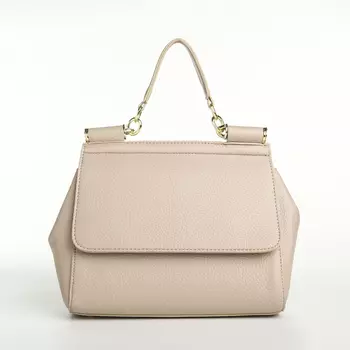 Сумка женская мессенджер TEXTURA на магните, 25917 см, молочная