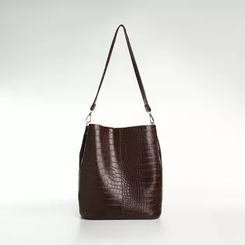 Сумка женская TEXTURA на магните, 241429 см, коричневая