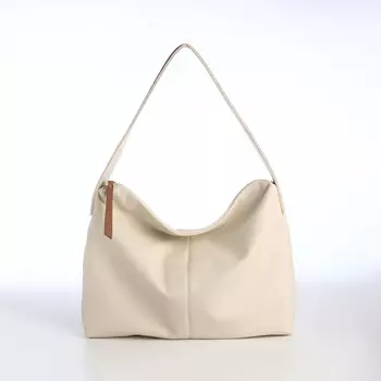 Сумка женская на молнии RICHET, цвет бежевый