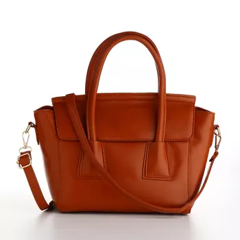 Сумка женская мессенджер на магните, 351523 см, рыжая