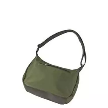 Сумка женская на молнии, цвет зеленый