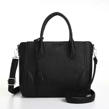 Сумка женская тоут TEXTURA на магните, 25721 см, однотонная, белая