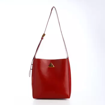 Сумка женская TEXTURA на винтовом замке, 241124 см, бордовая